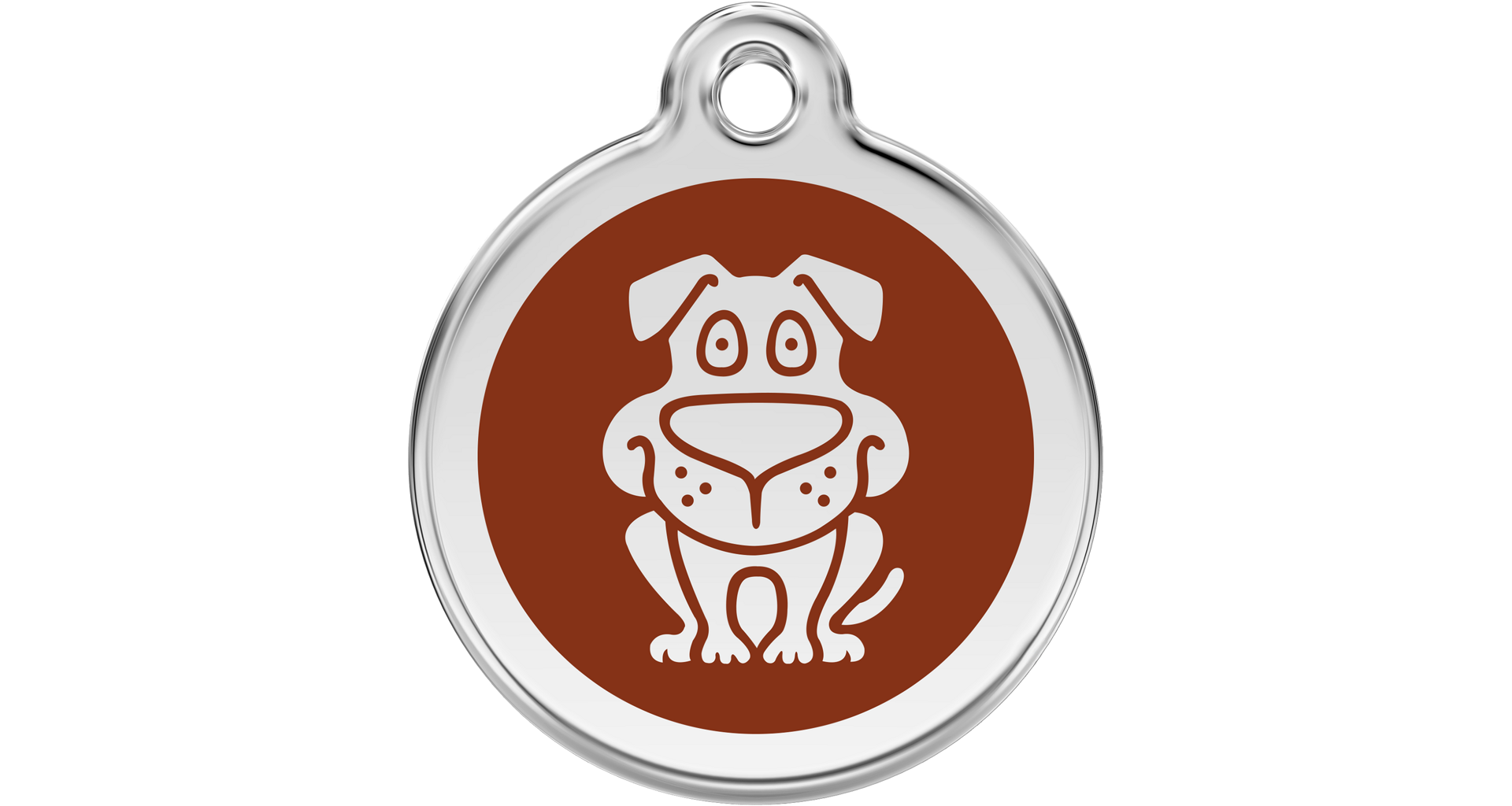 Známka Red Dingo Pes - hnědá S