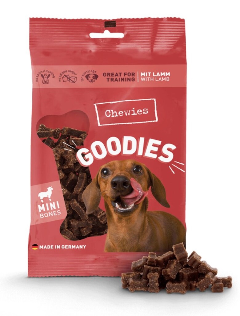 Chewies Goodies s jehněčím 125 g