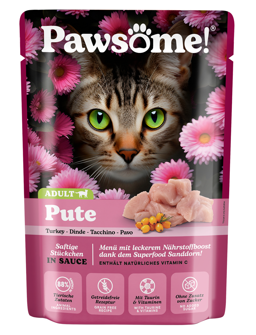Pawsome! Adult s krůtím masem 85 g