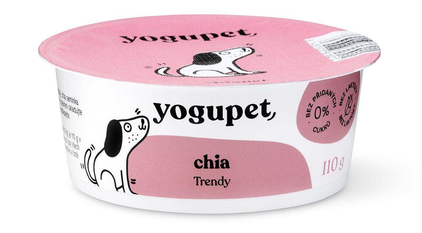 Yogupet Jogurt pro psy – s chia semínky