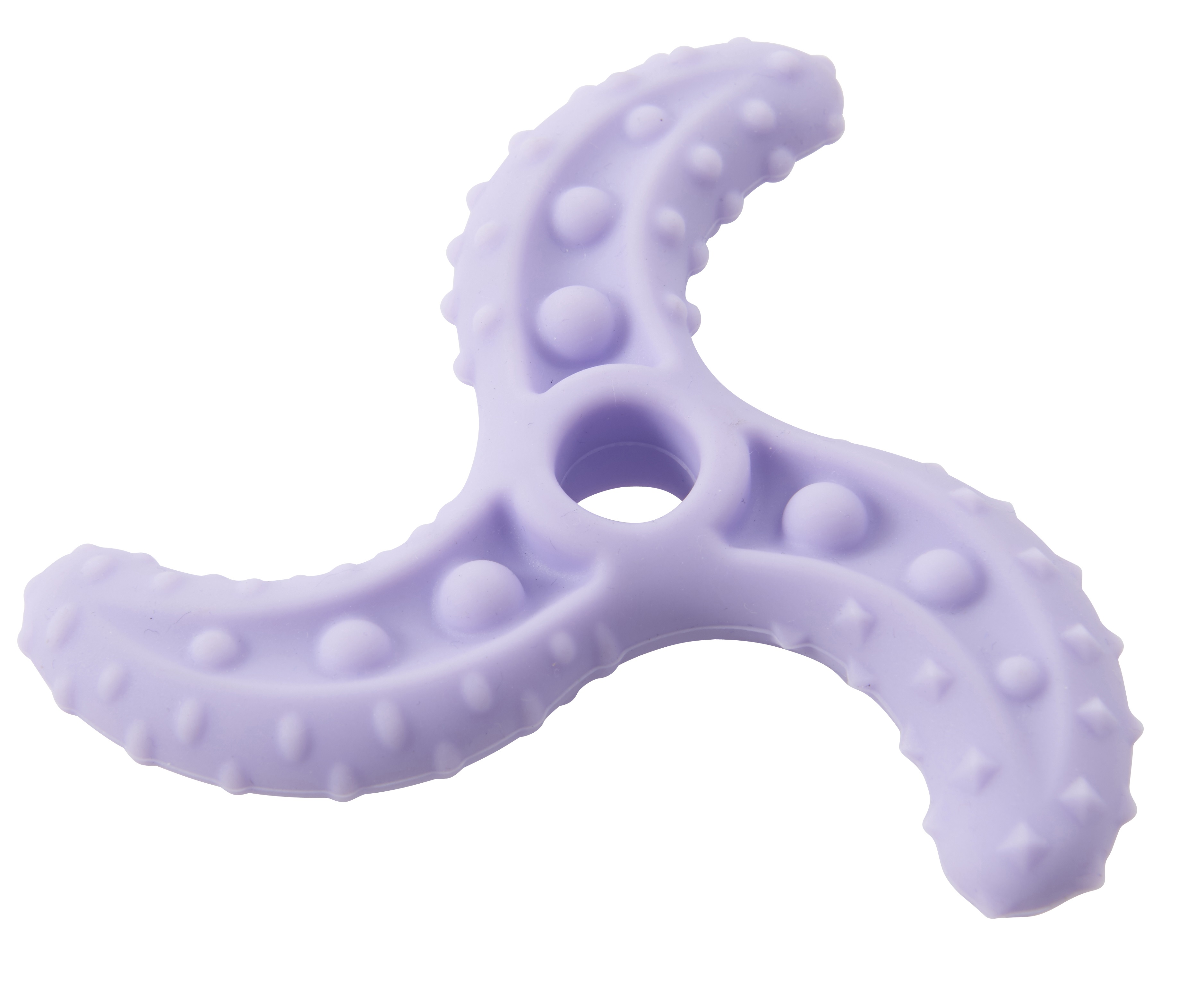 Hračka pes BUSTER Flex Fly Wheel, fialová 11cm