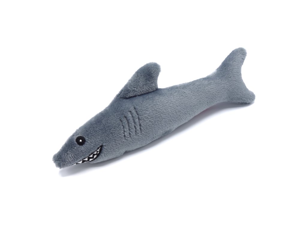 Pískací Potvůrky Žralok - šedá