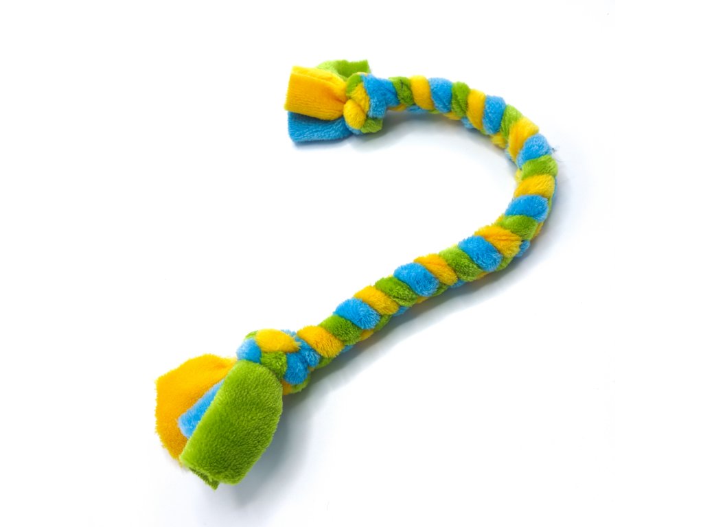 Pískací Potvůrky - Plyšové přetahovadlo pro psy S 35 cm kluk