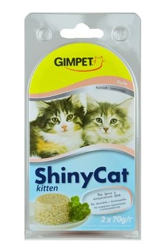 Gimpet ShinyCat Junior kuře 2x70g