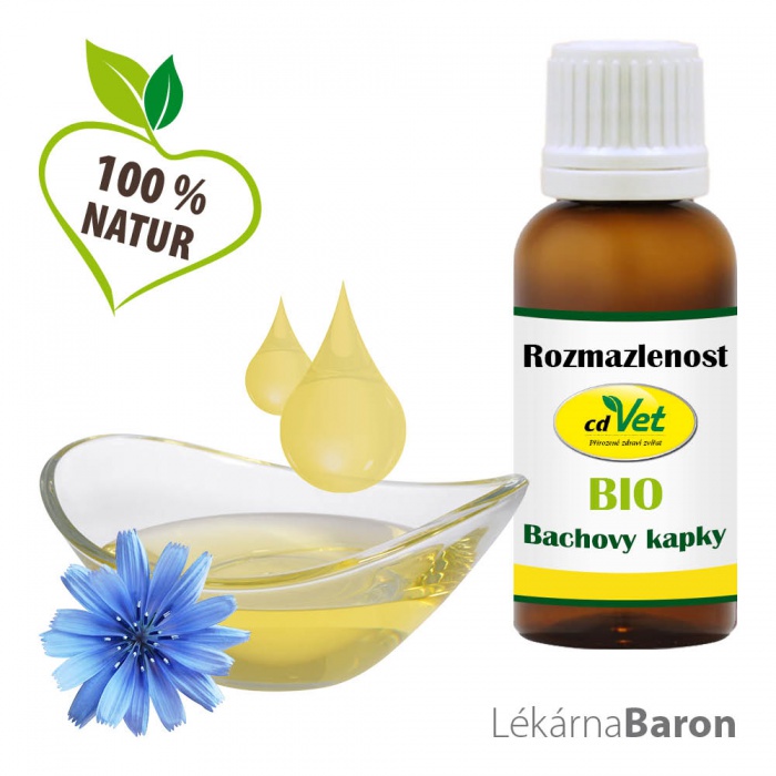 Bachovy kapky pro psy a kočky - Bio - Rozmazlenost 20 ml