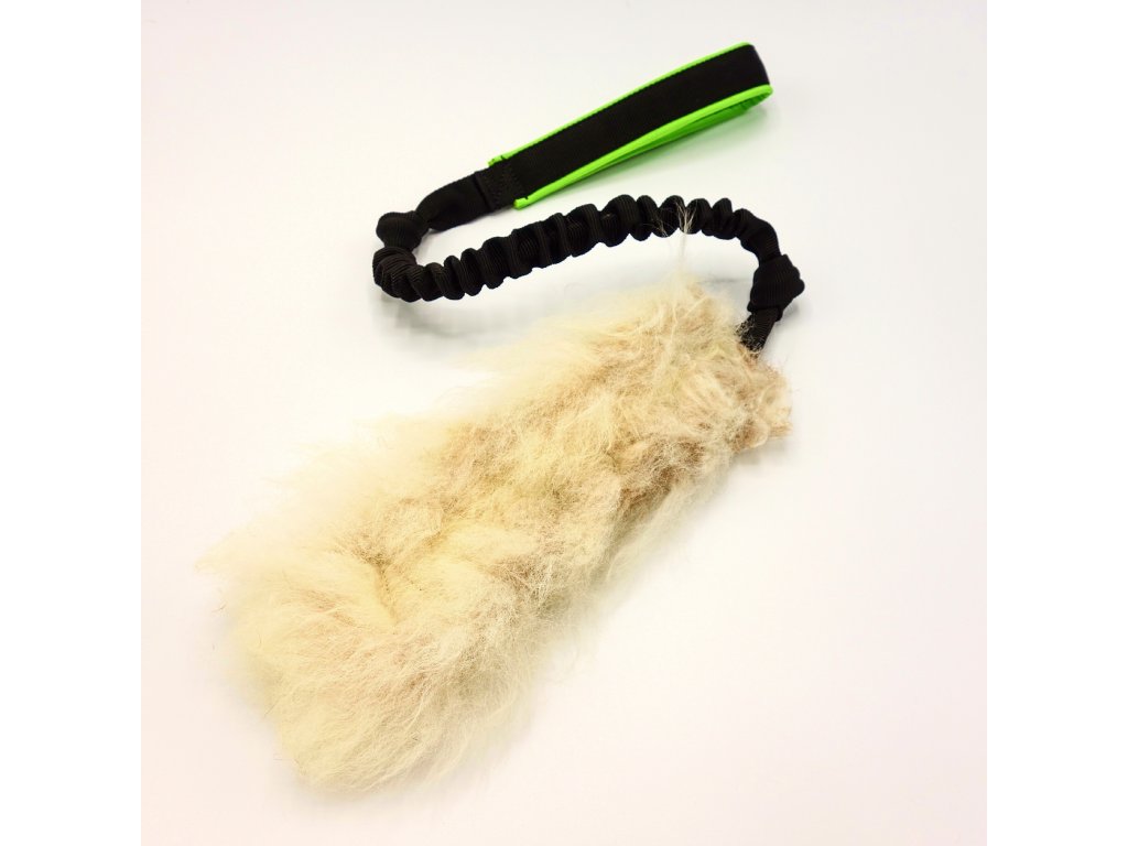 Pískací Potvůrky – Přetahovadlo pro psa – ovečka s amortizérem M