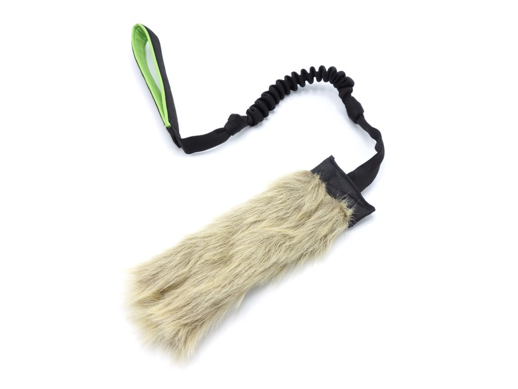 Pískací Potvůrky – Přetahovadlo pro psa – umělá kožešina s amortizérem M