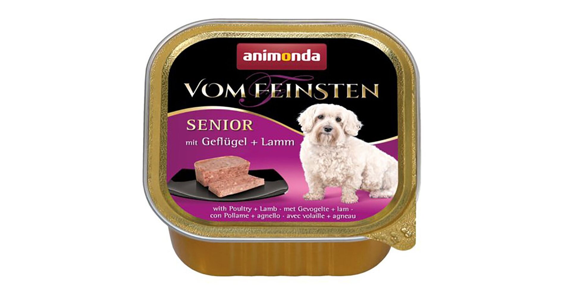 ANIMONDA paštika SENIOR - drůbeží, jehněčí pro psy 150g