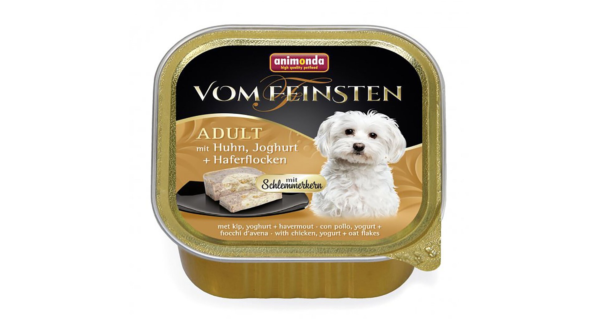 V.Feinsten CORE kuřecí, jogurt + vločky pro psy 150g