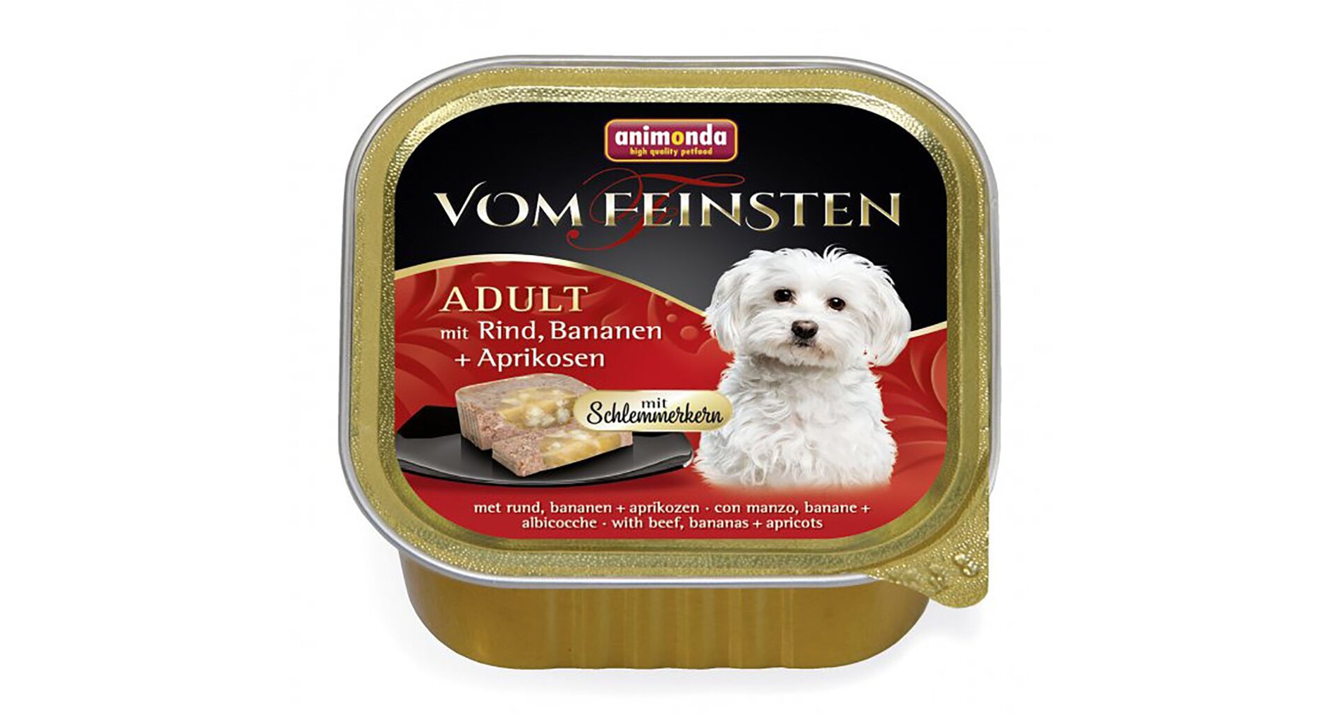 V.Feinsten CORE hovězí, banán + meruňky pro psy 150g