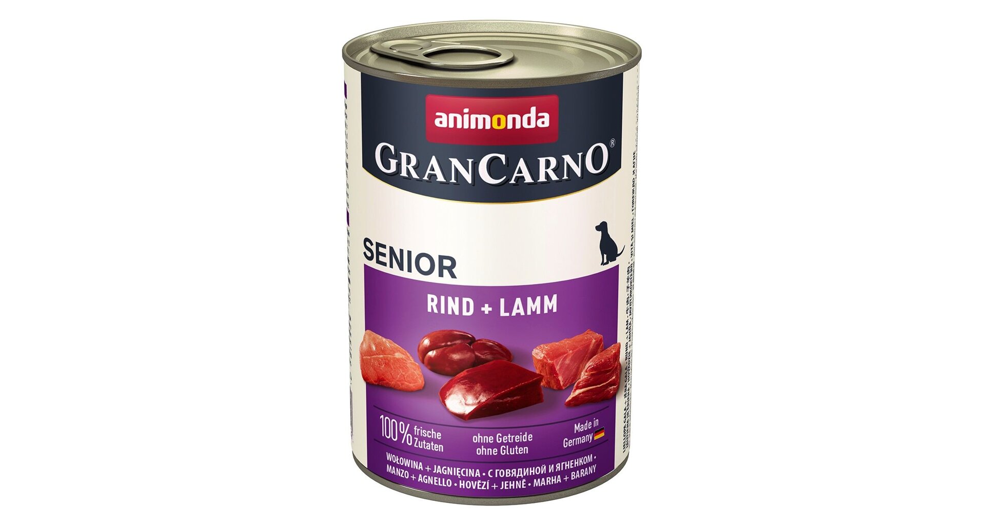 GRANCARNO Senior - hovězí, jehněčí 400g