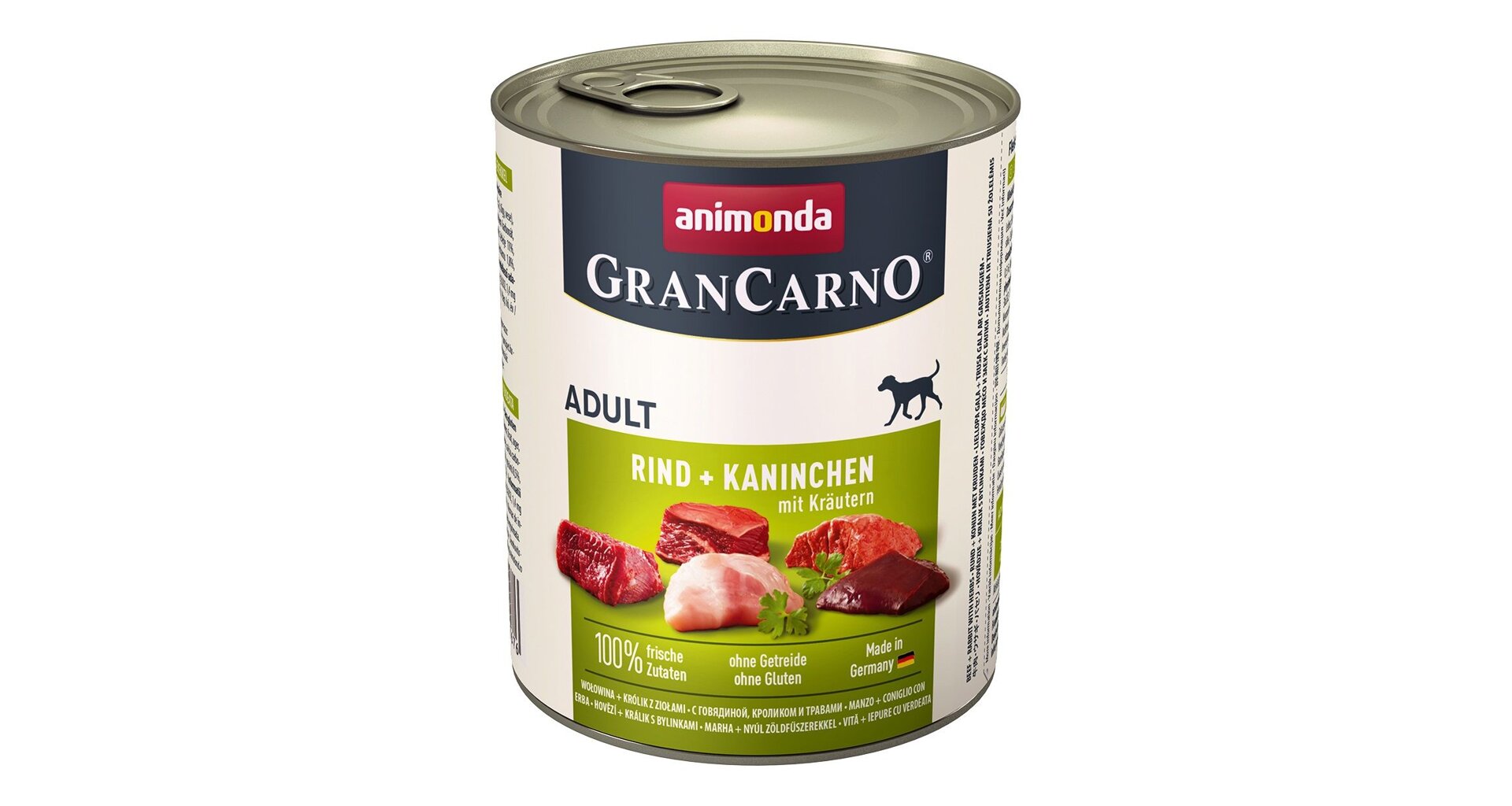 GRANCARNO Adult - králík + bylinky 800g