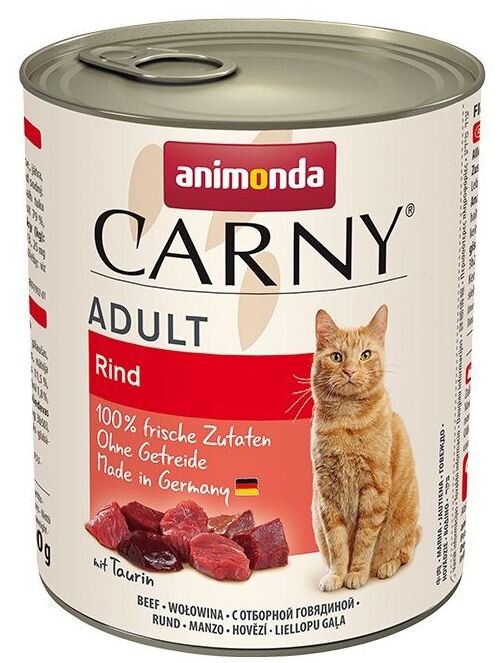ANIMONDA konzerva CARNY Adult - hovězí 800g