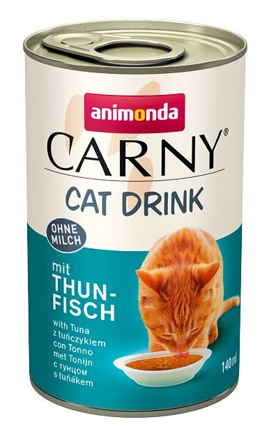 Carny Cat Drink nápoj pro kočky s tuňákem 140 ml