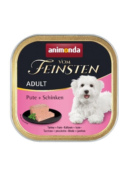 ANIMONDA paštika ADULT (LIGHT LUNCH) - krůta+šunka pro psy 150g