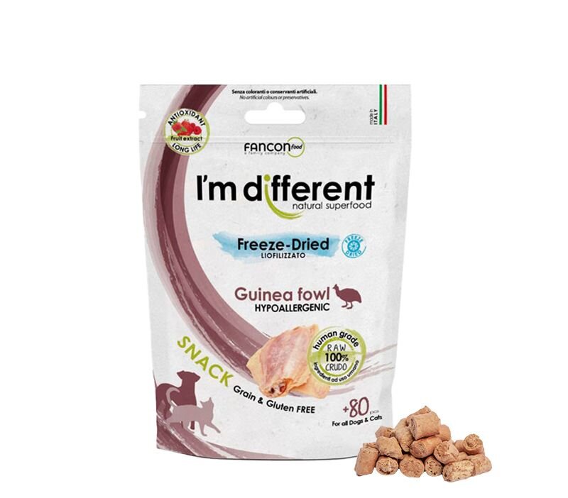 I´M DIFFERRENT SNACK perlička - mrazem sušený pamlsek, 40g