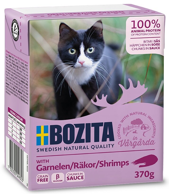 BOZITA kousky v omáčce s krevetami 370g