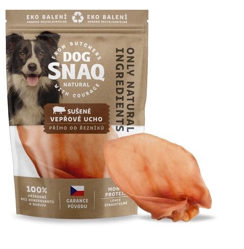 DOG SNAQ vepřové ucho sušené 1 ks