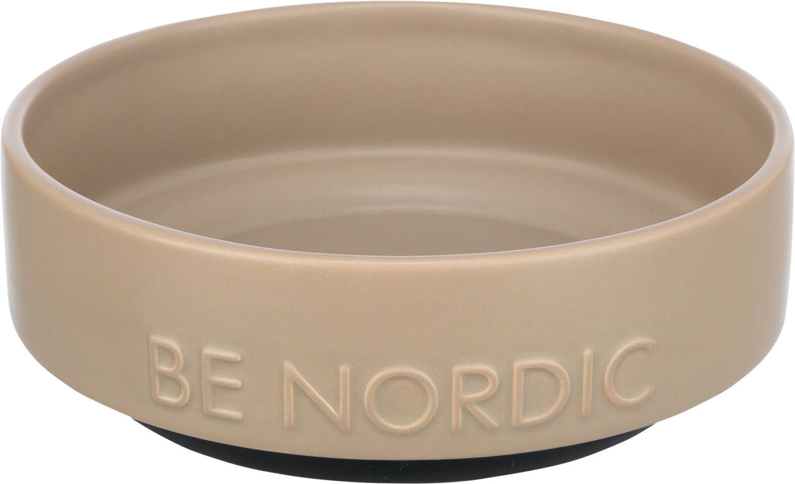 BE NORDIC keramická miska, 0.5l / 16 cm, šedohnědá