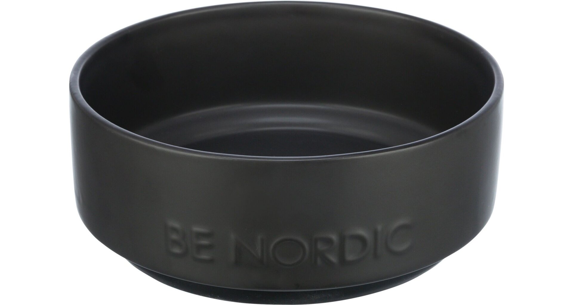 BE NORDIC keramická miska, černá 1,2l/18cm