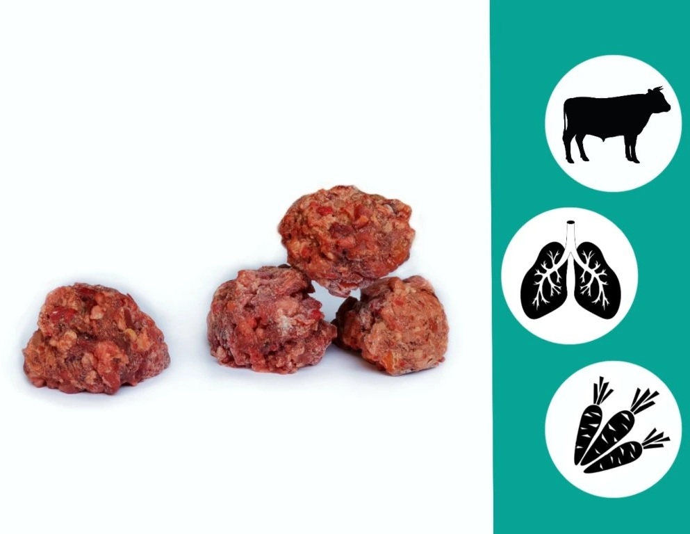 B.A.R.F. HOTOVKA – HOVĚZÍ SE ZELENINOU 1kg