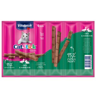 Vitakraft Cat Stick Classic kachna a králík 36g