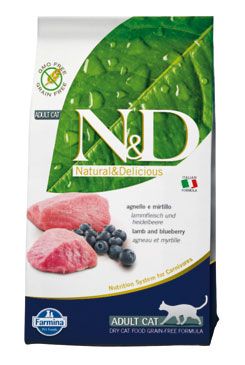 N&D PRIME CAT Adult Lamb & Blueberry 5kg