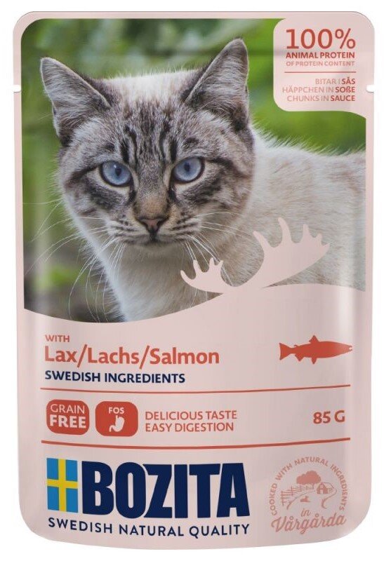 Bozita kapsička kousky v omáčce losos 85g