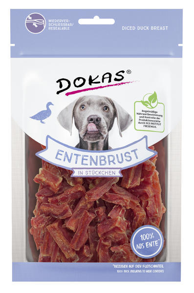 Dokas - Kachní prsa kousky 70g