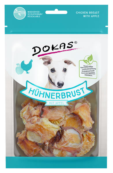 Dokas - Kuřecí prsa s jablkem 70 g