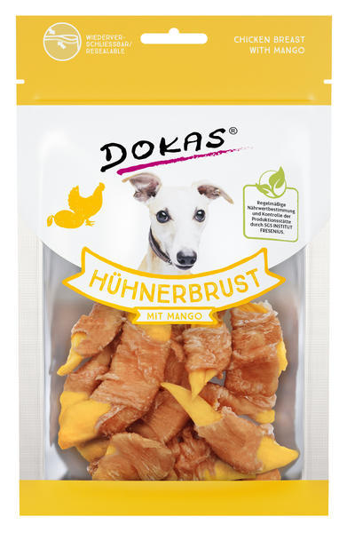 Dokas - Kuřecí prsa s mangem 70 g