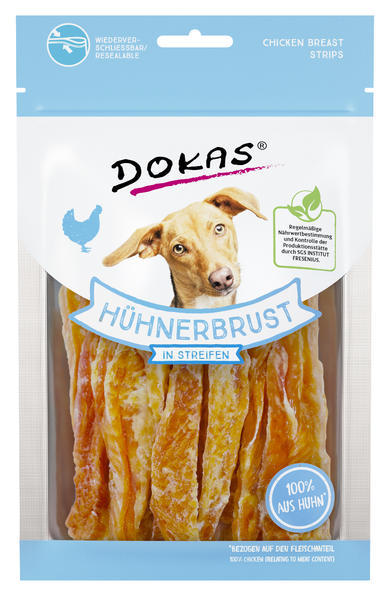 Dokas - Kuřecí prsa proužky 70 g