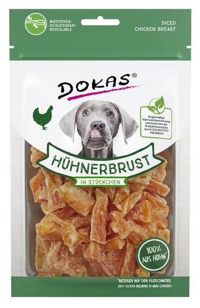 Dokas - Kuřecí prsa kousky 70 g