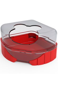 Toaleta červená Rody 3