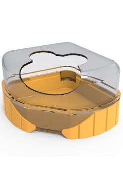 Toaleta žlutá Rody 3