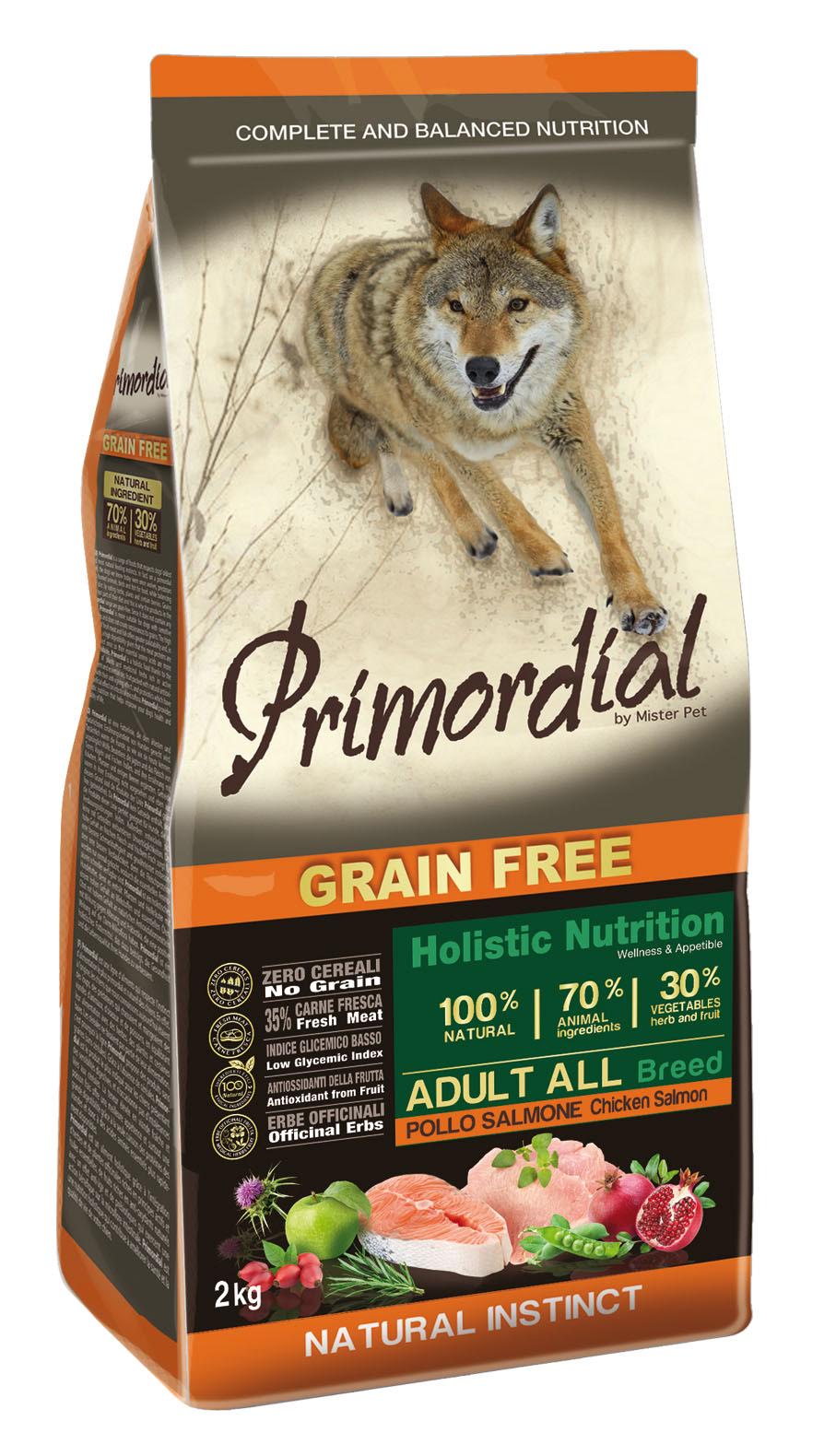 PRIMORDIAL Adult Chicken&Salmon 12kg
