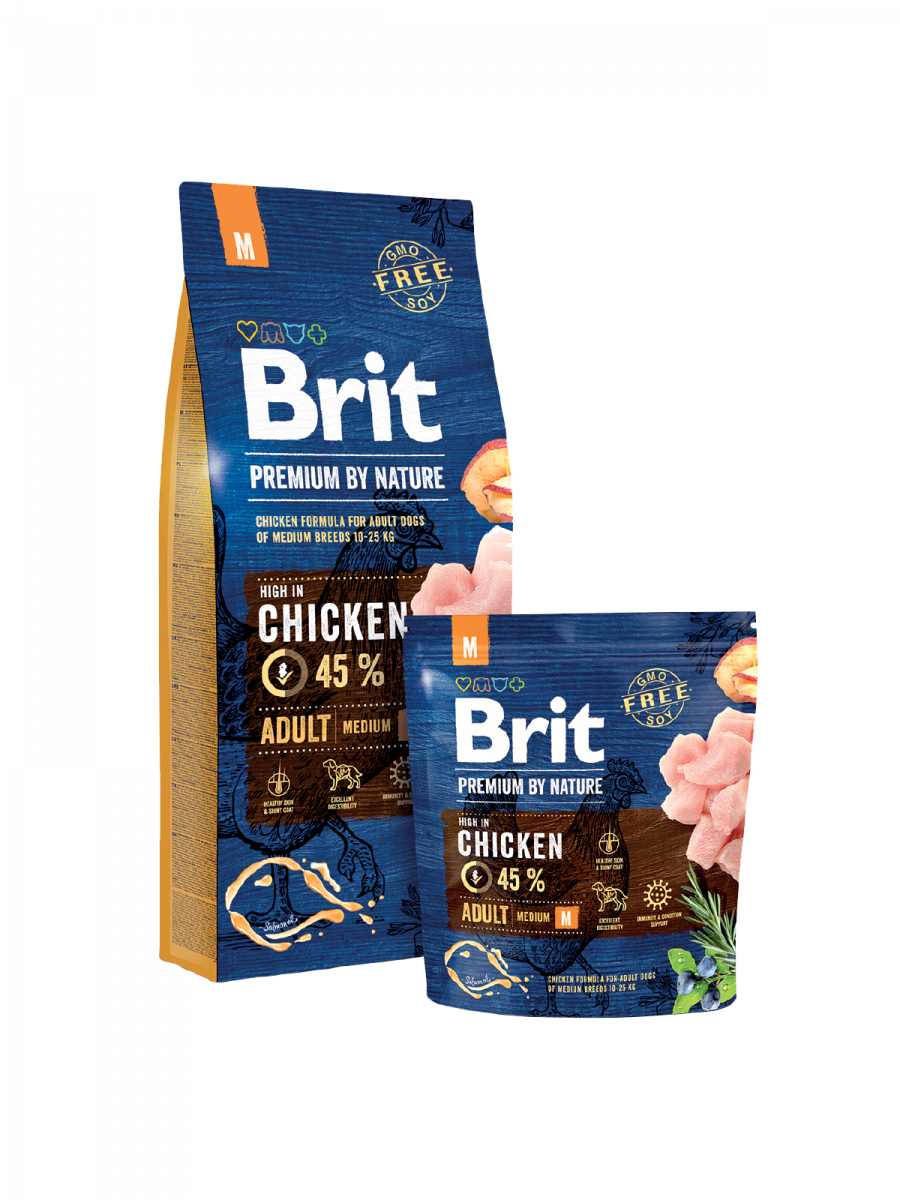 Brit Premium by Nature Adult M 3 kg