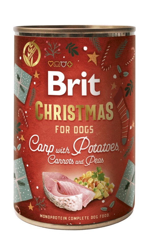 Brit Care Dog konz Mono Protein Christmas 400g
