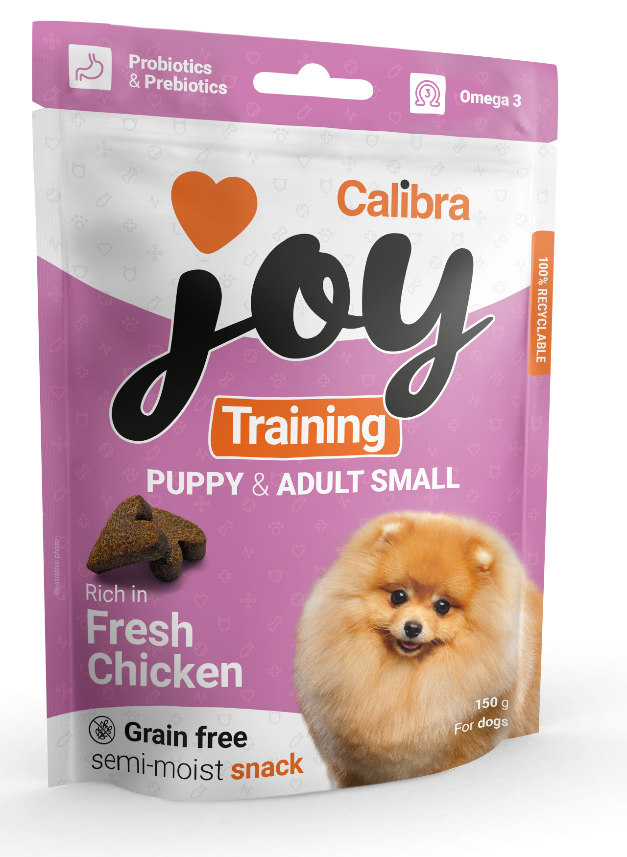 Calibra Joy Dog Training Puppy&Adult S Chicken 150g