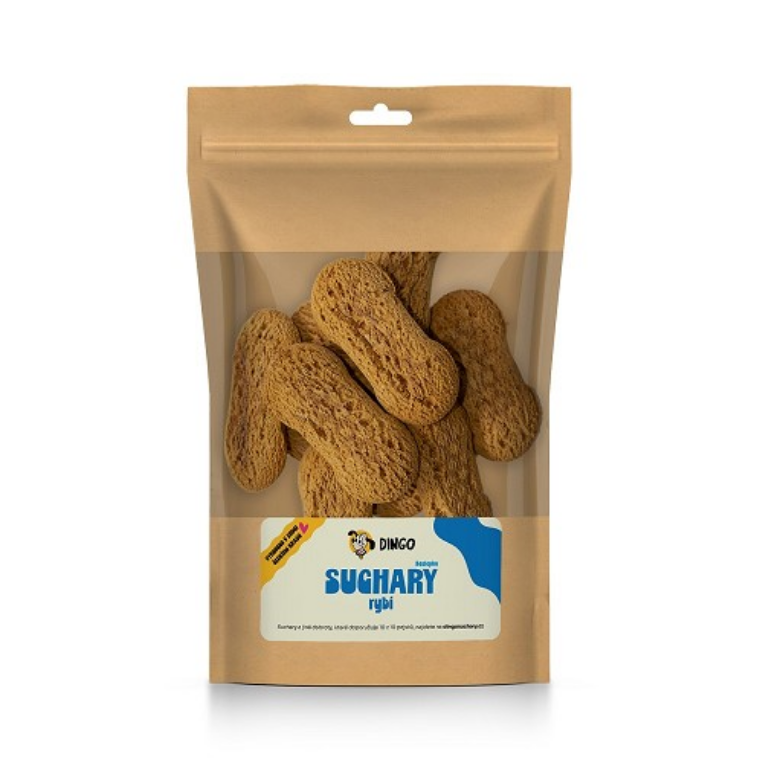 DINGO suchary rybí bezlepkové 250g
