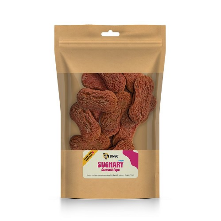 DINGO suchary s červenou řepou bezlepkové 500g