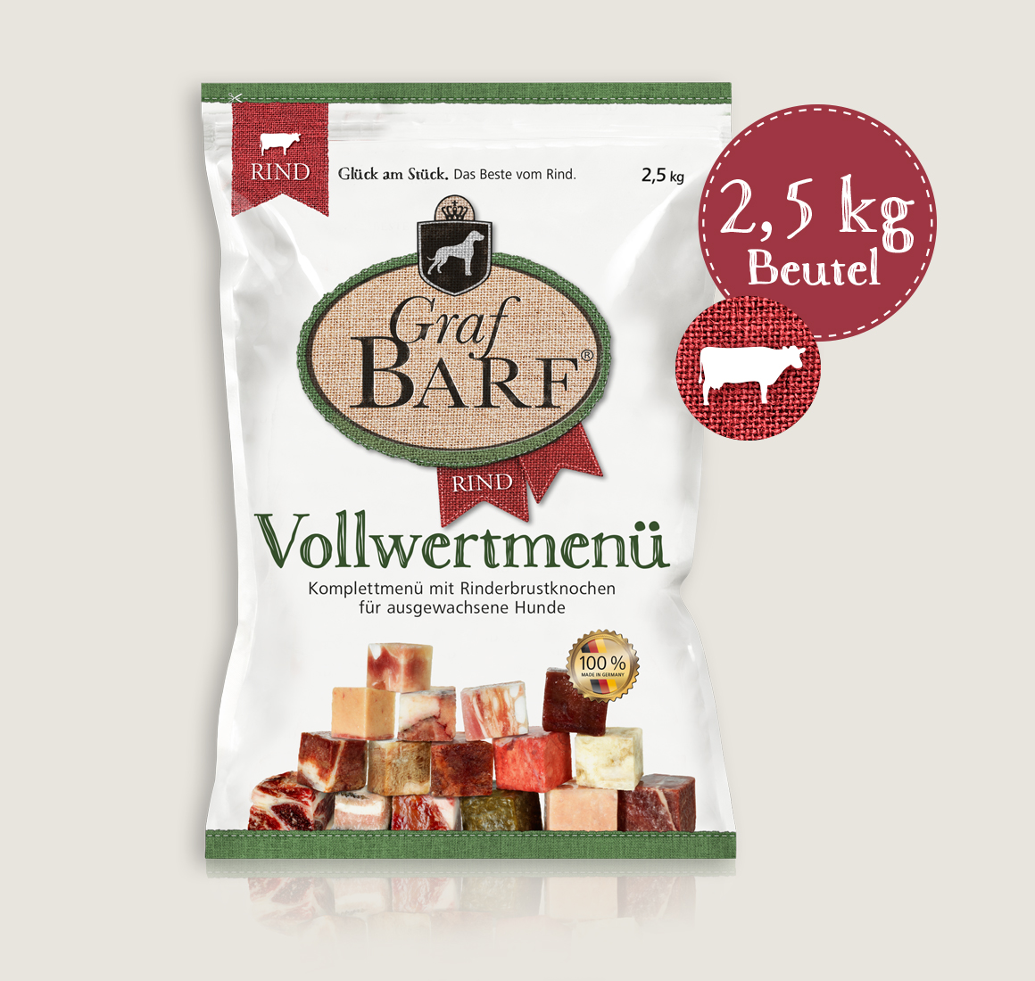 Graf Barf® Hovězí Menu 2,5 Kg