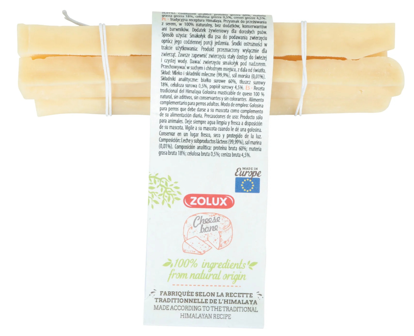 ochoutka Cheese bone XS 4ks Zolux