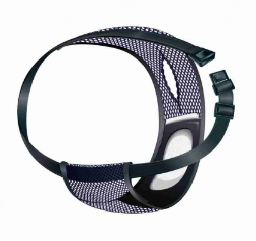 Ochranné hárací kalhotky, tmavě modrá síťovina S