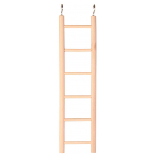 Dřevěný závěsný žebřík 6 příček 28cm