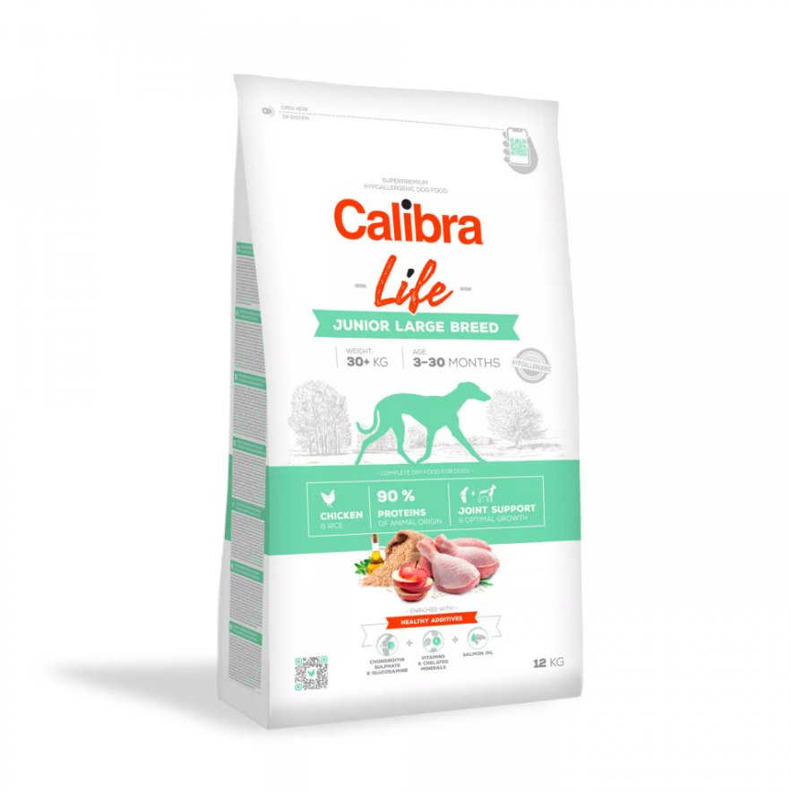 Calibra Dog Life Junior Large Breed Chicken 2,5 kg