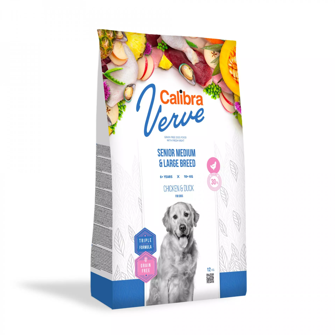 Calibra Dog Verve GF Senior M&L Chicken&Duck 12 kg