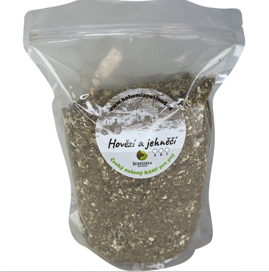 BOHEMIA Hovězí a Jehněčí C 800g