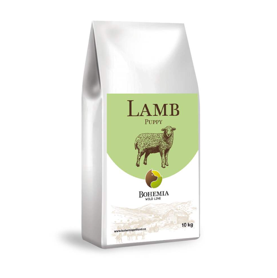 BOHEMIA granule WILD Puppy Lamb 10kg
