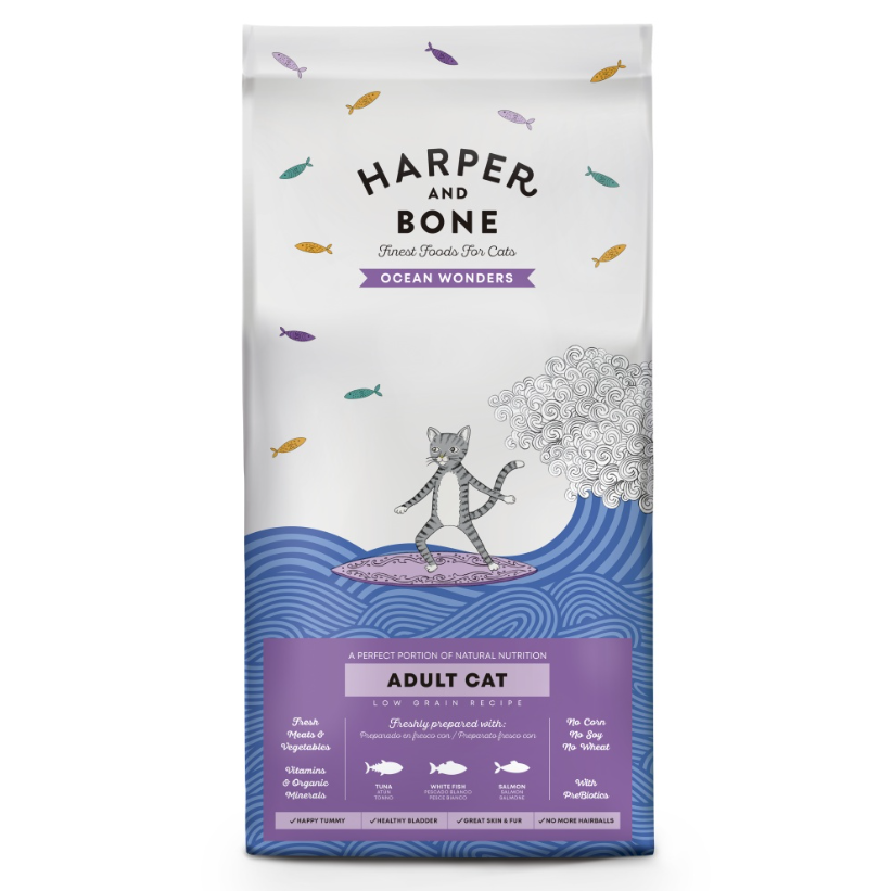 Harper and Bone Cat Adult divy oceánu 2 kg